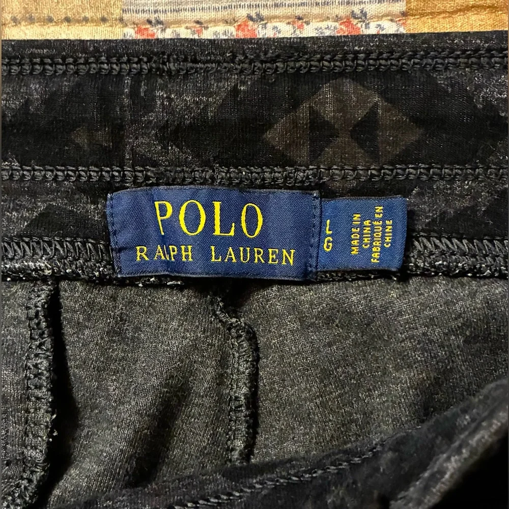POLO RALPH LAUREN SOUTHWESTERN PATTERNED SWEATPANTS- SIZE LARGE